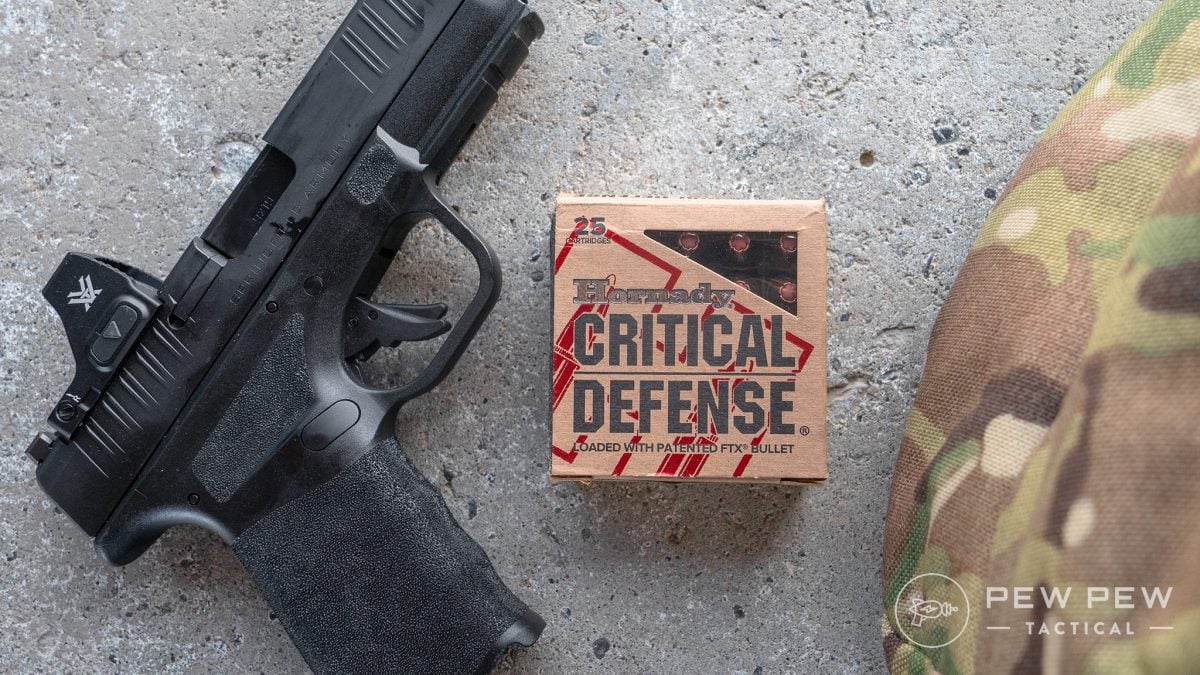 Hornady Critical Defense 115gr 9mm ammo