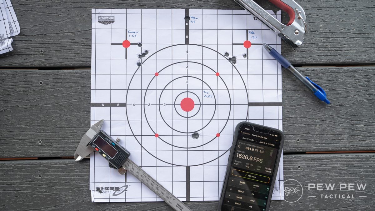 Norma 65gr 9mm ammo