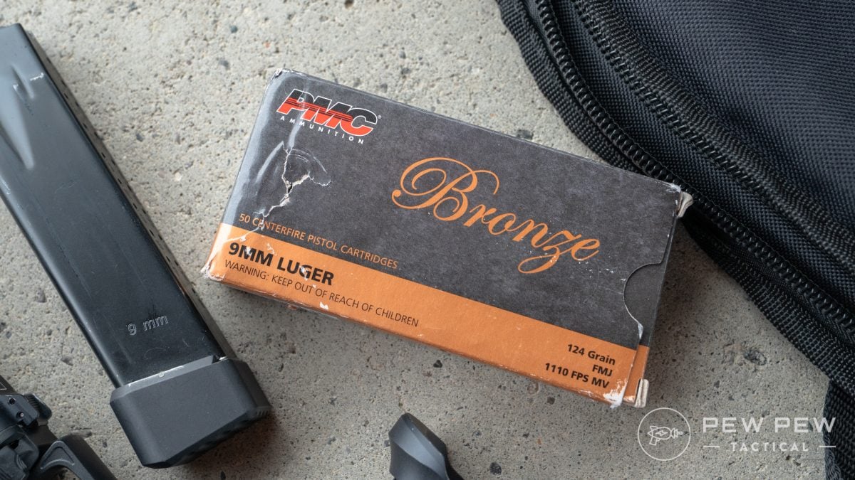 PMC Bronce 124gr 9mm ammo
