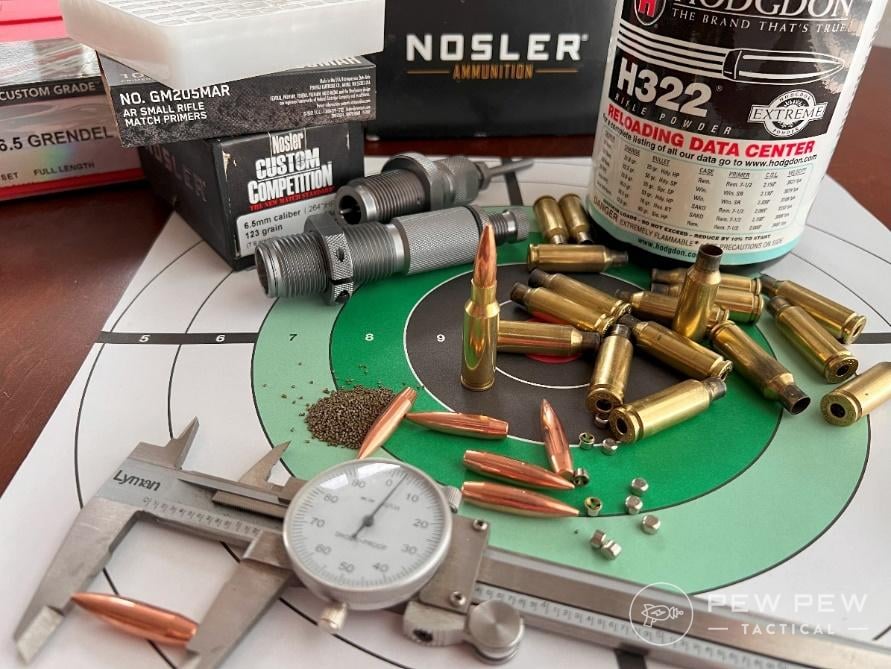 Reloading supplies