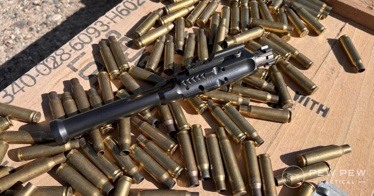 JP Enterprises low mass AR-10 BCG