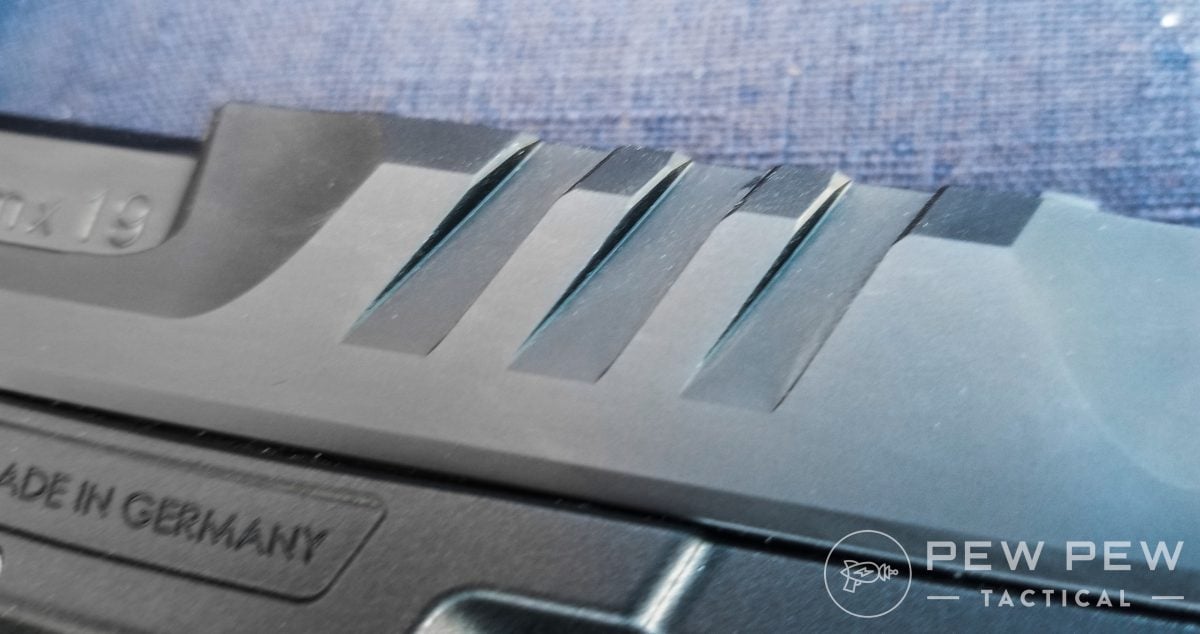 Walther PDP Pro-X SuperTerrain Serrations
