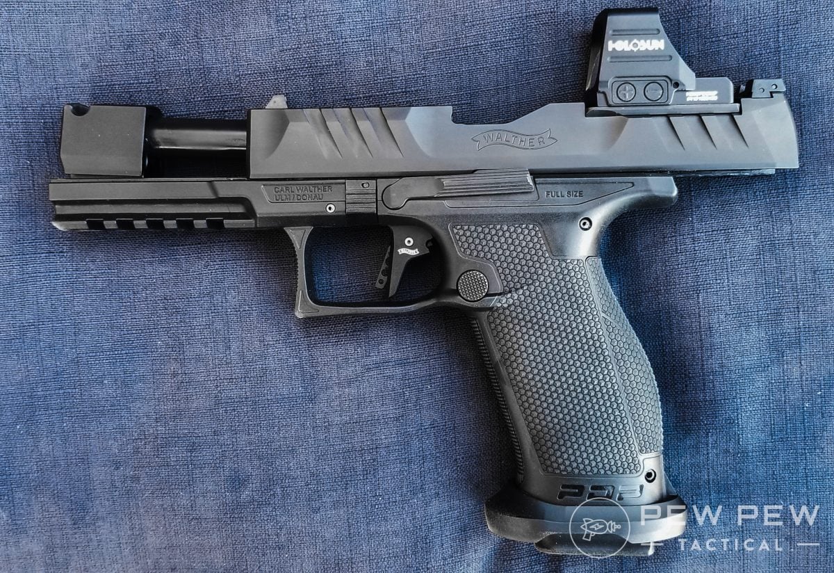 Walther PDP Pro-X locked back