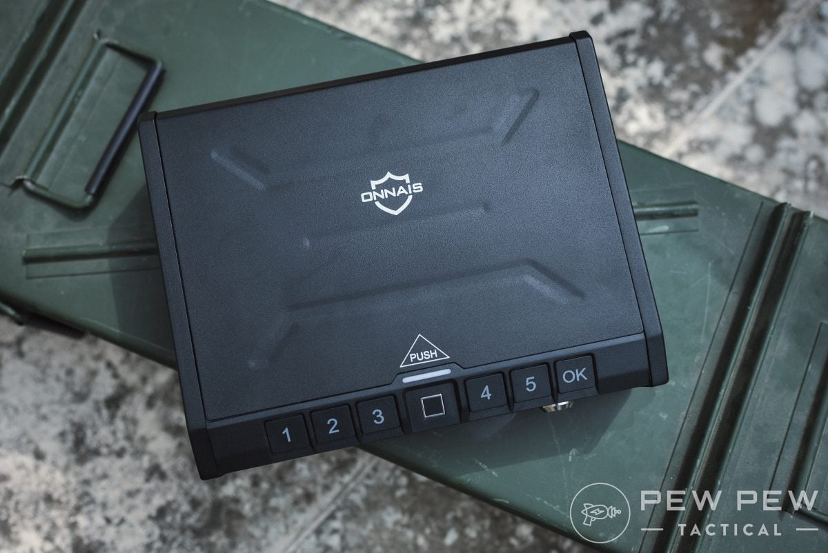 ONNAIS Iron Biometric Pistol Safe