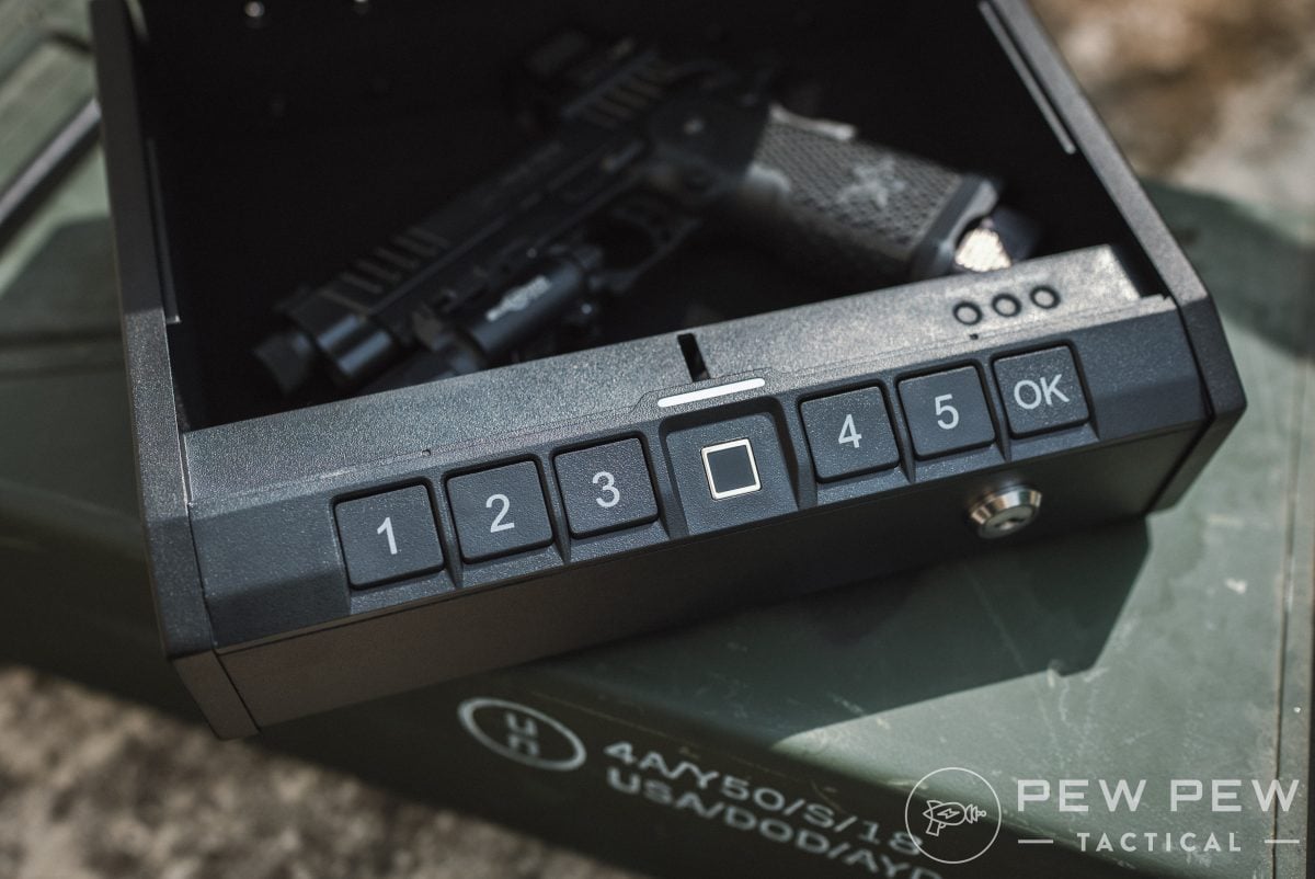 ONNAIS Iron Buttons & Fingerprint Reader