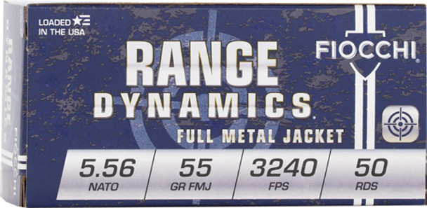 Fiocchi Range Dynamics 55gr FMJ
