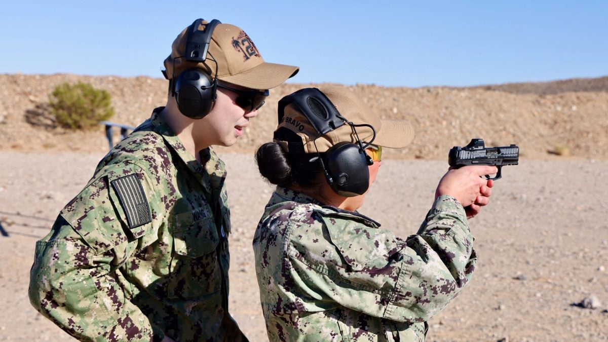 Military firearms training