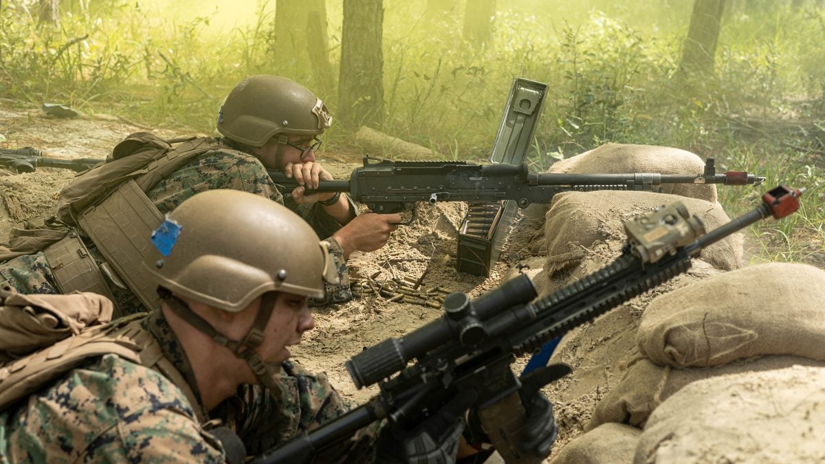 Military firearms training