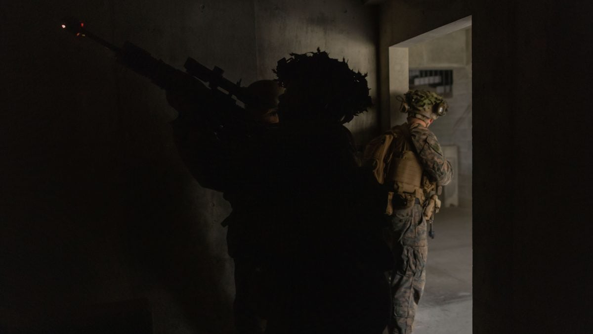 Military firearms training