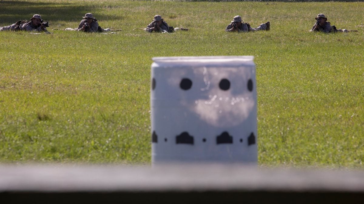 Military firearms training