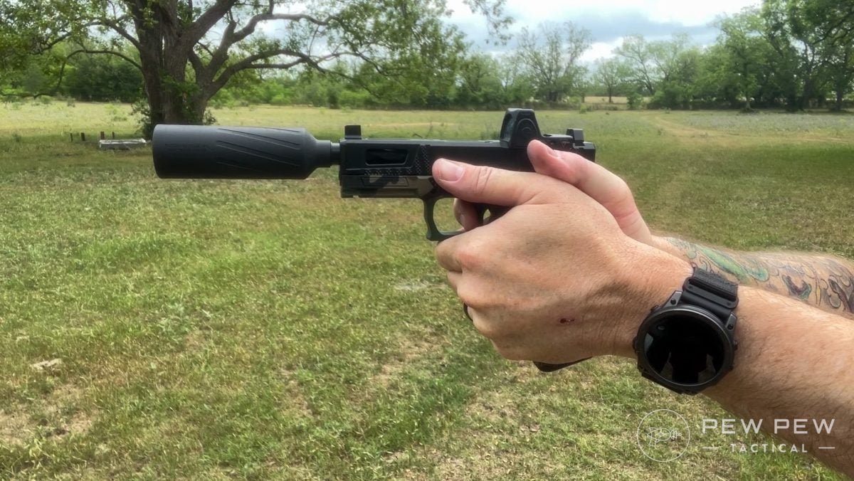 PSA Sabre Dagger suppressed