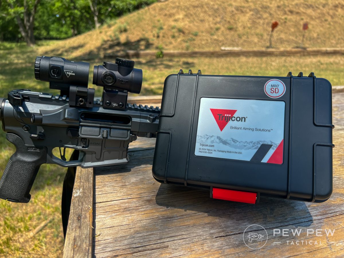 Trijicon MRO HD and 3X boxed