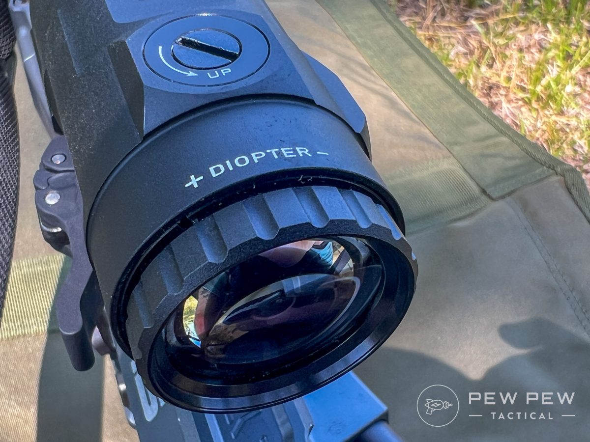Trijicon MRO HD and 3X diopter