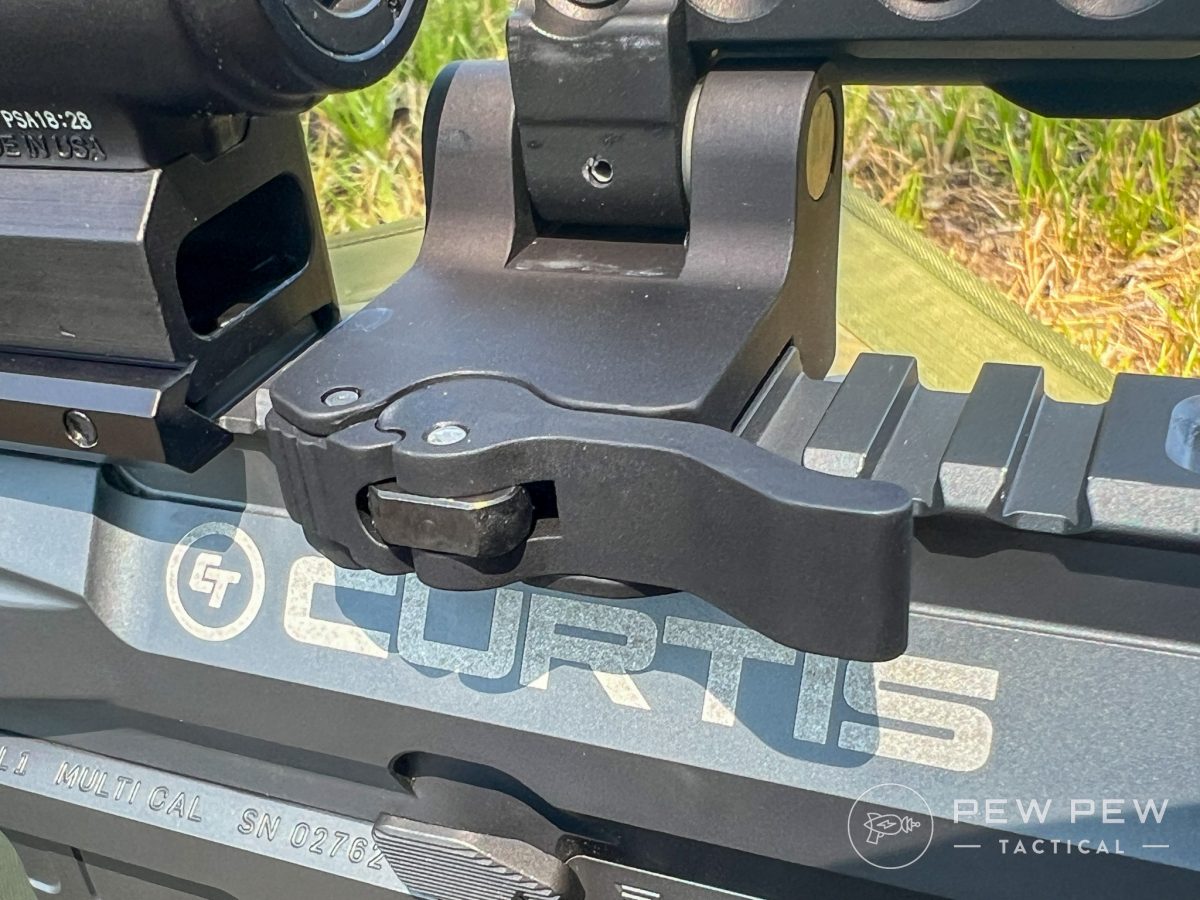 Trijicon MRO HD and 3X lever
