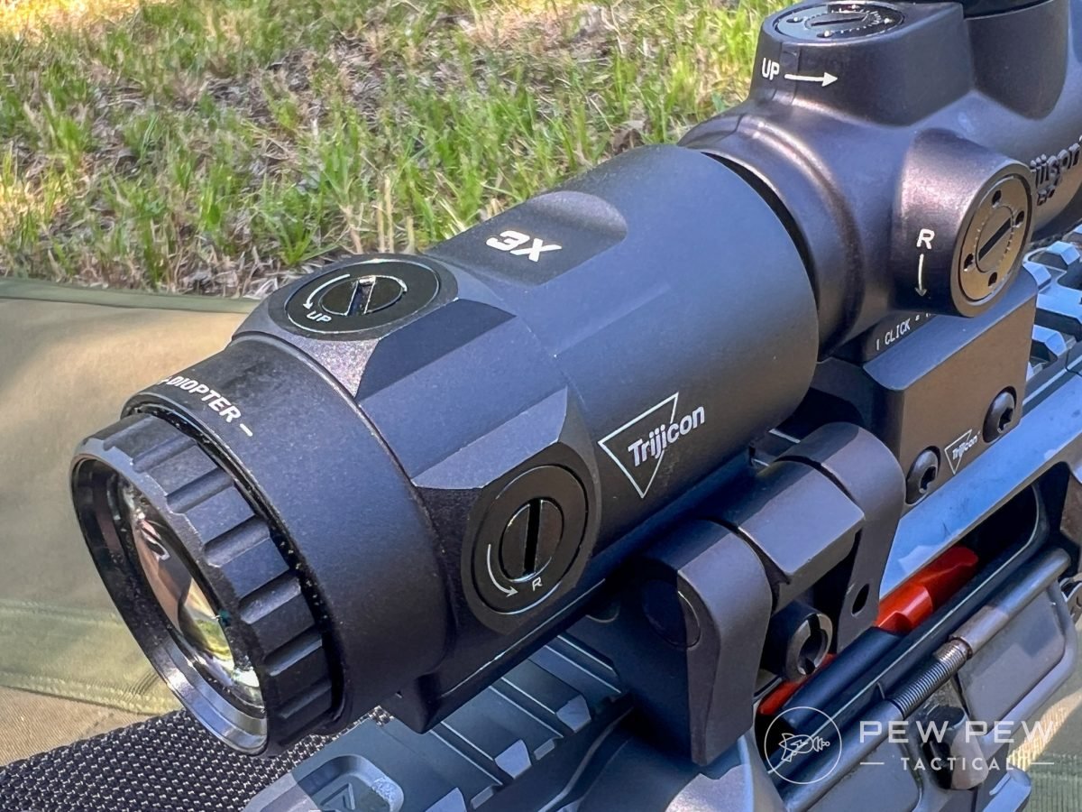 Trijicon MRO HD and 3X magnifier