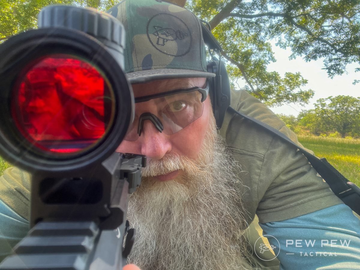 Trijicon MRO HD and 3X shoot prone