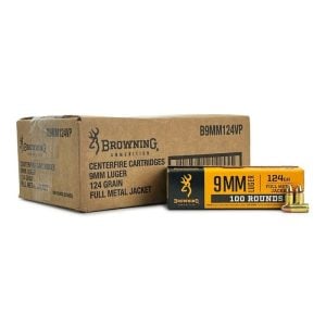 Browning 9MM 124 GR FMJ ammo – $0.22/rd image