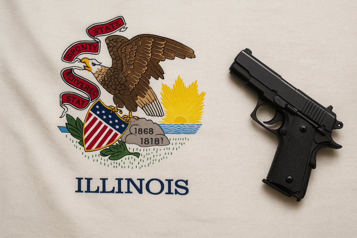 ChatGPT IL Flag Handgun