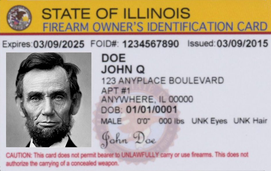 Illinois FOID Sample 2025