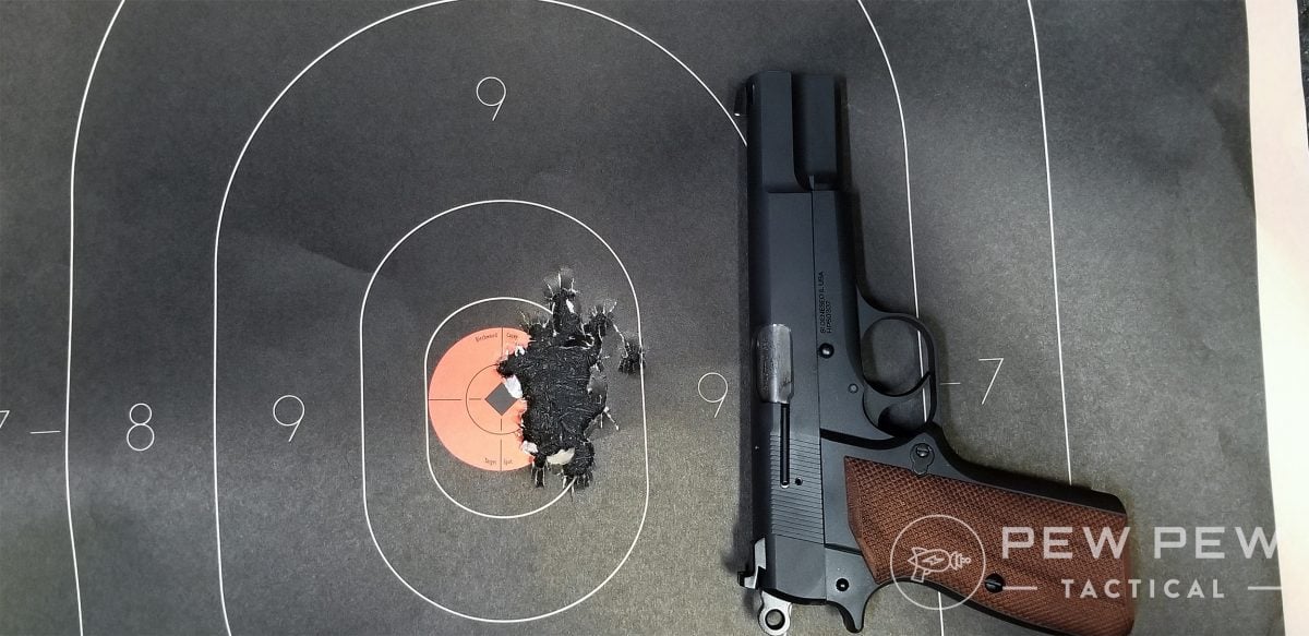 Springfield SA-35 full target