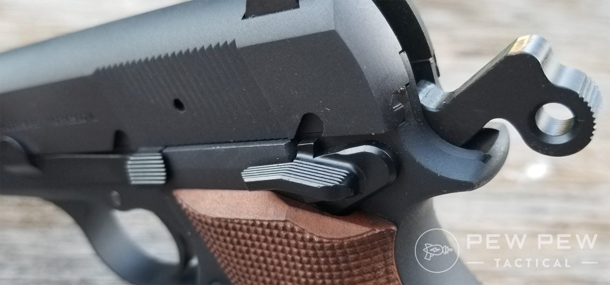 Springfield SA-35 safety