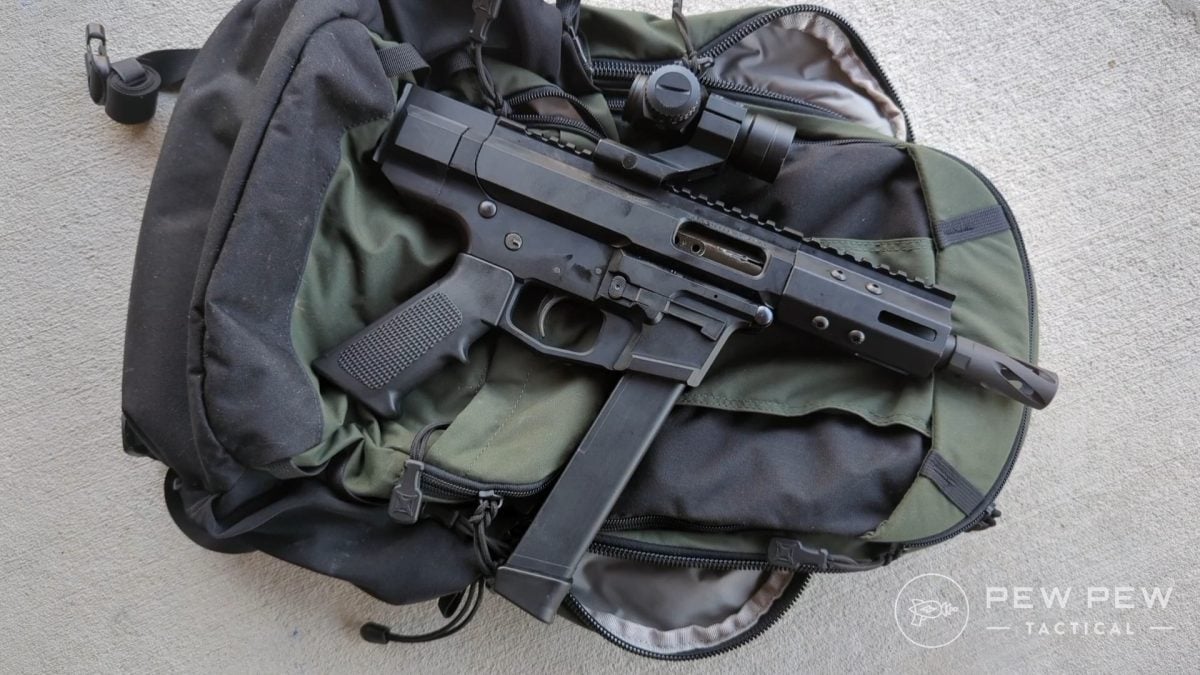 BCA BC-9 backpack right