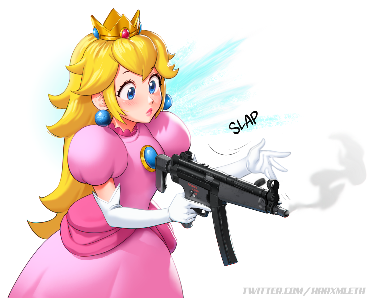Princess Peach HK Slap