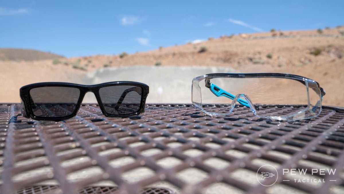Prescription shooting glasses