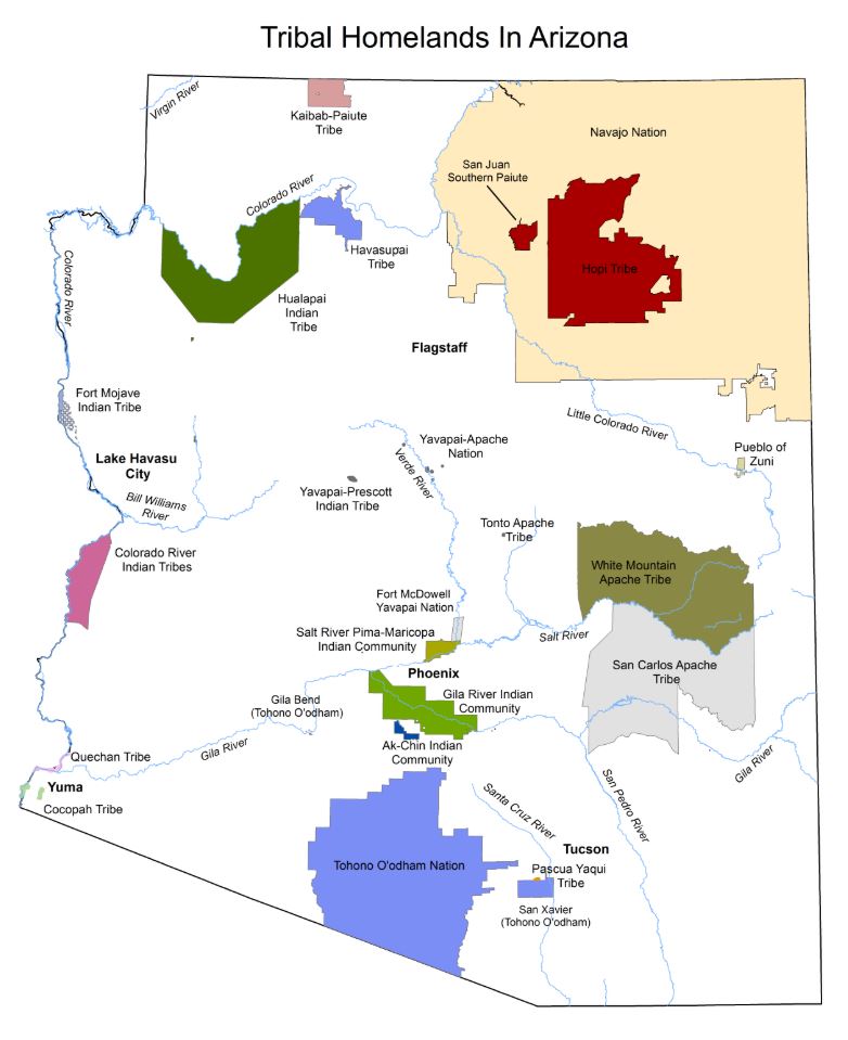Arizona Tribal Reservations