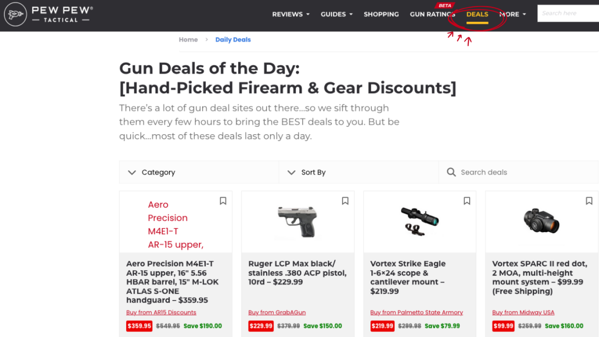Daily Deals