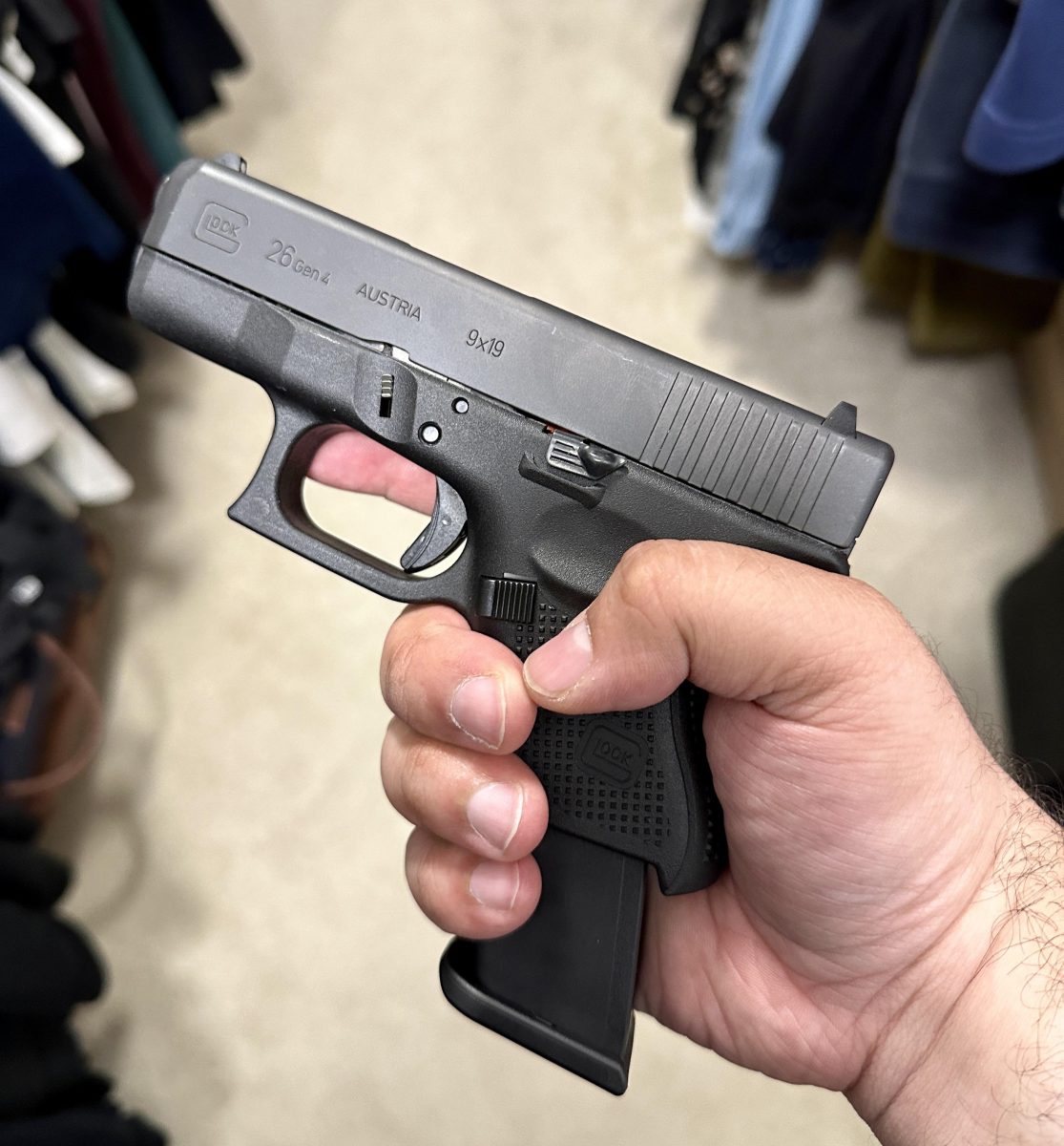 Glock 26 with G17 mag