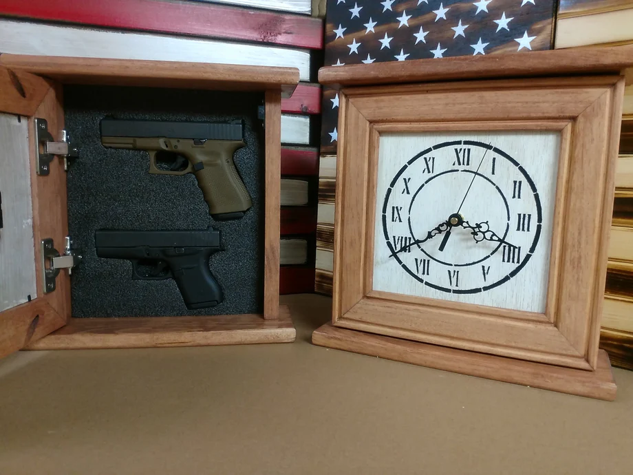 Liberty Home Concealment Peacemaker Clock