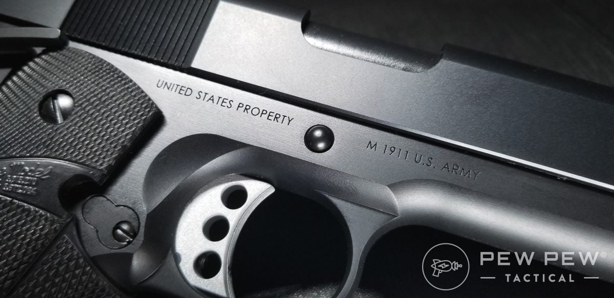 MAC 1911 MEUSOC markings