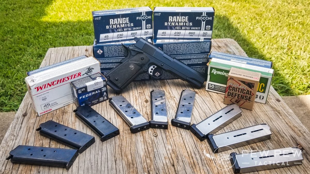 MAC 1911 MEUSOC testing