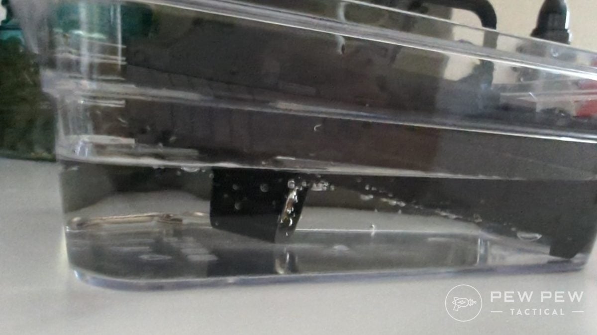 Osight SE submerged in water