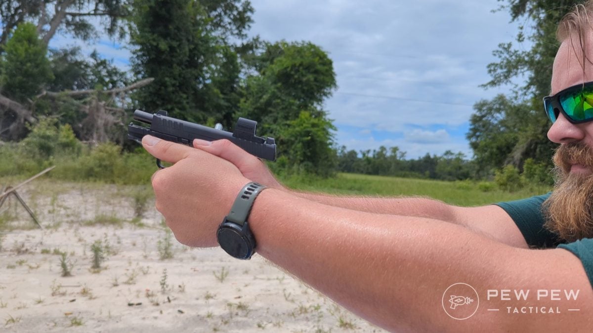 Osight SE under recoil