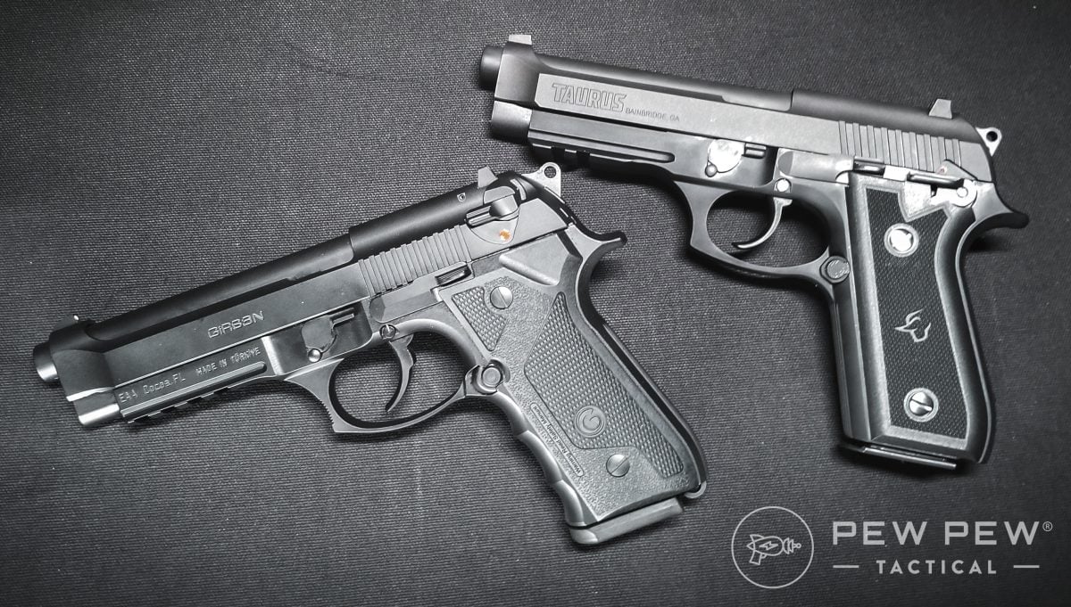 Taurus PT92 & Girsan Regard full