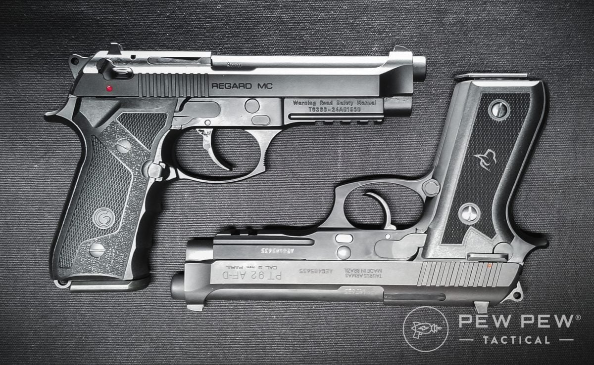 Taurus PT92 and Girsan Regard duo