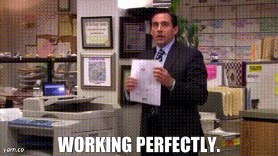 Working Perfectly Gif