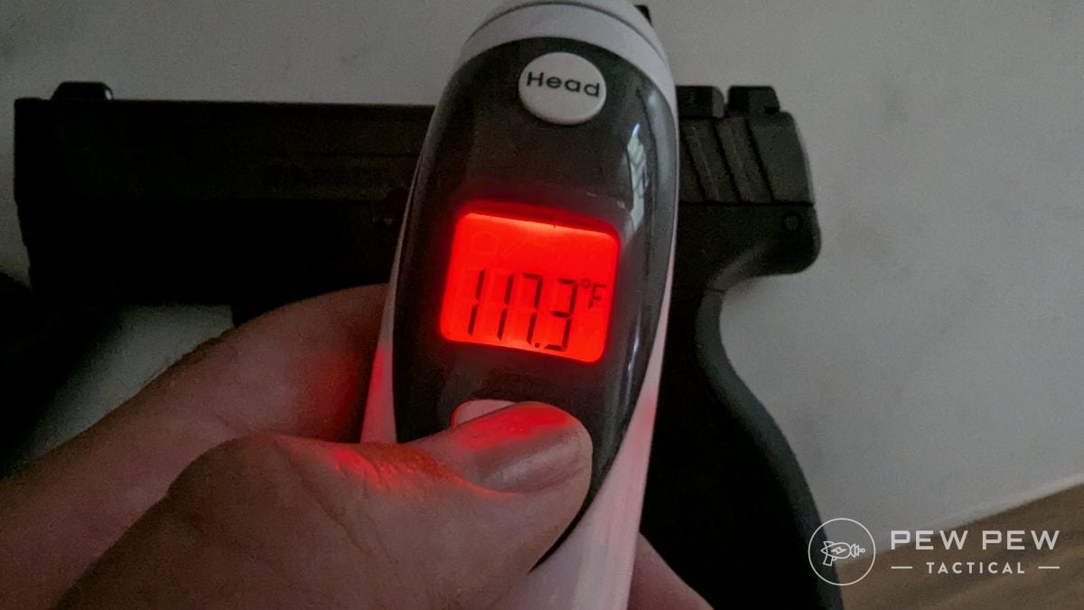 Osight SE heat test