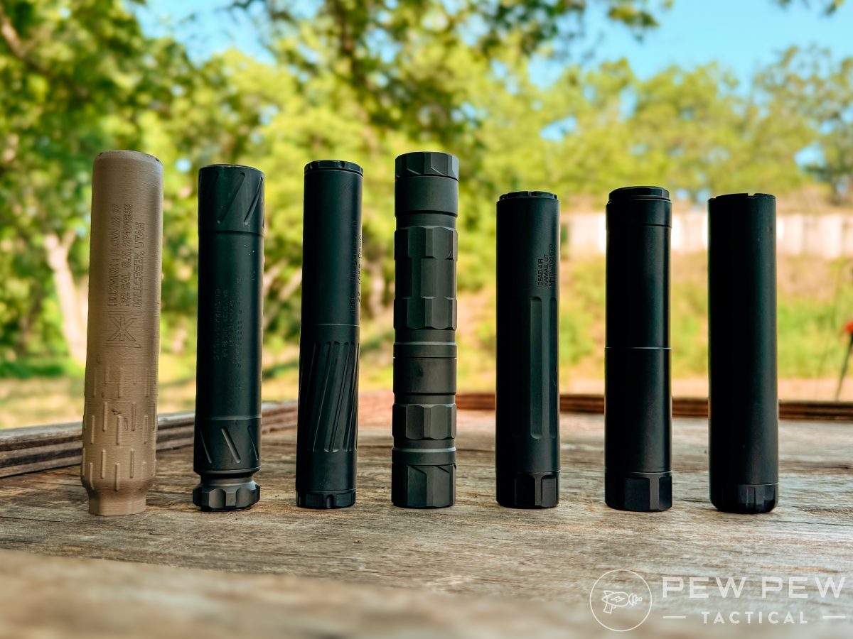 Tested .22LR Suppressors