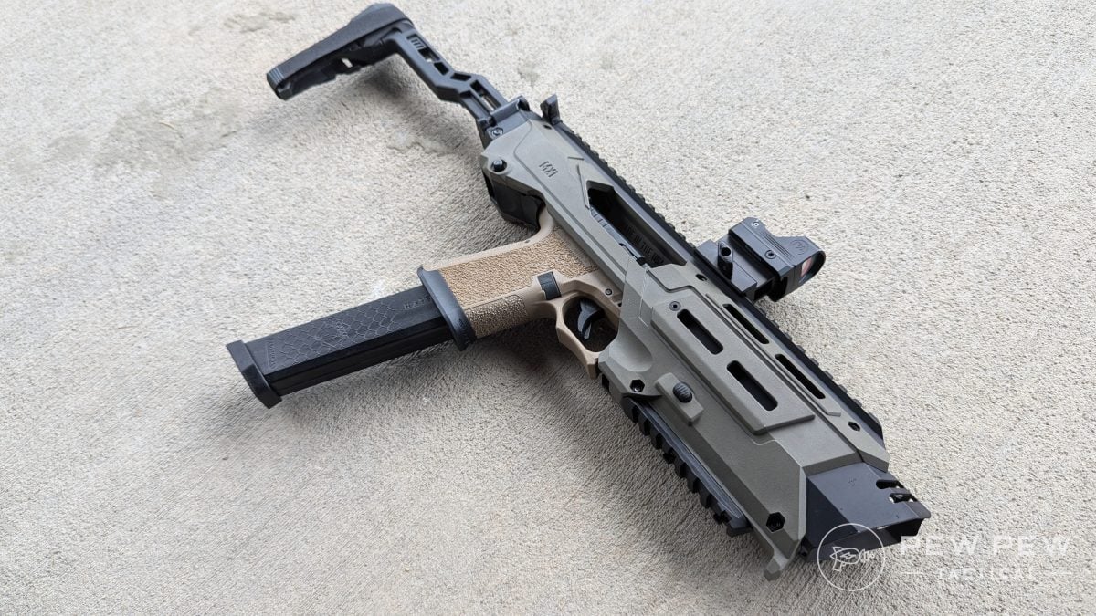Meta Tactical MX-1 profile with polymer 80 Glock installed