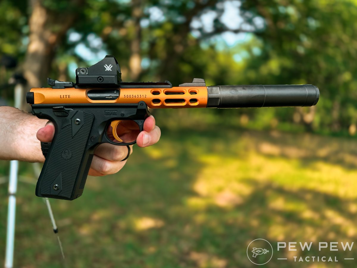 Otter Creek Titanium 22 on Ruger Mark IV
