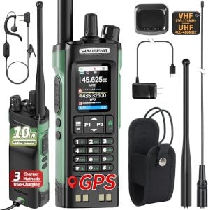 Baofeng UV-32  long range 10W rechargeable ham radio/walkie talkie – $36.47 image