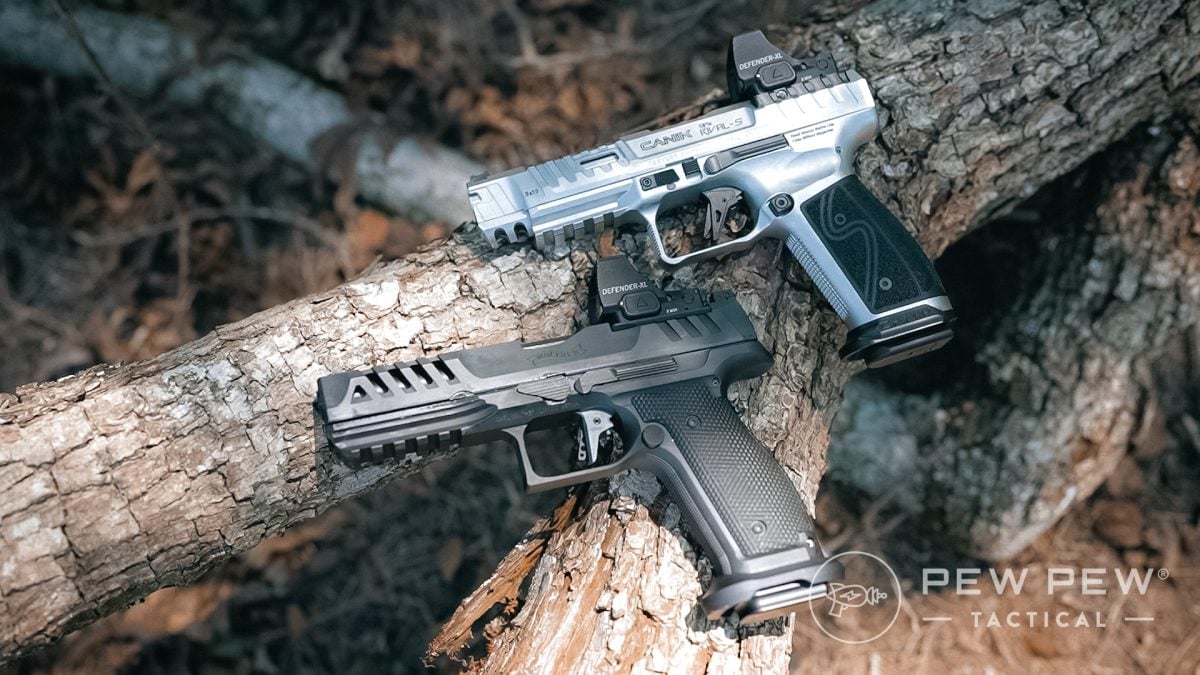 Canik Rival S vs Walther PDP SF Paired