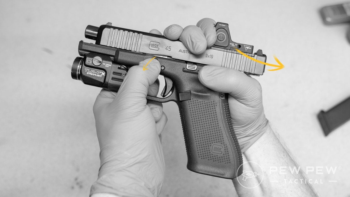 Cleaning Glock 45 Gen5 MOS