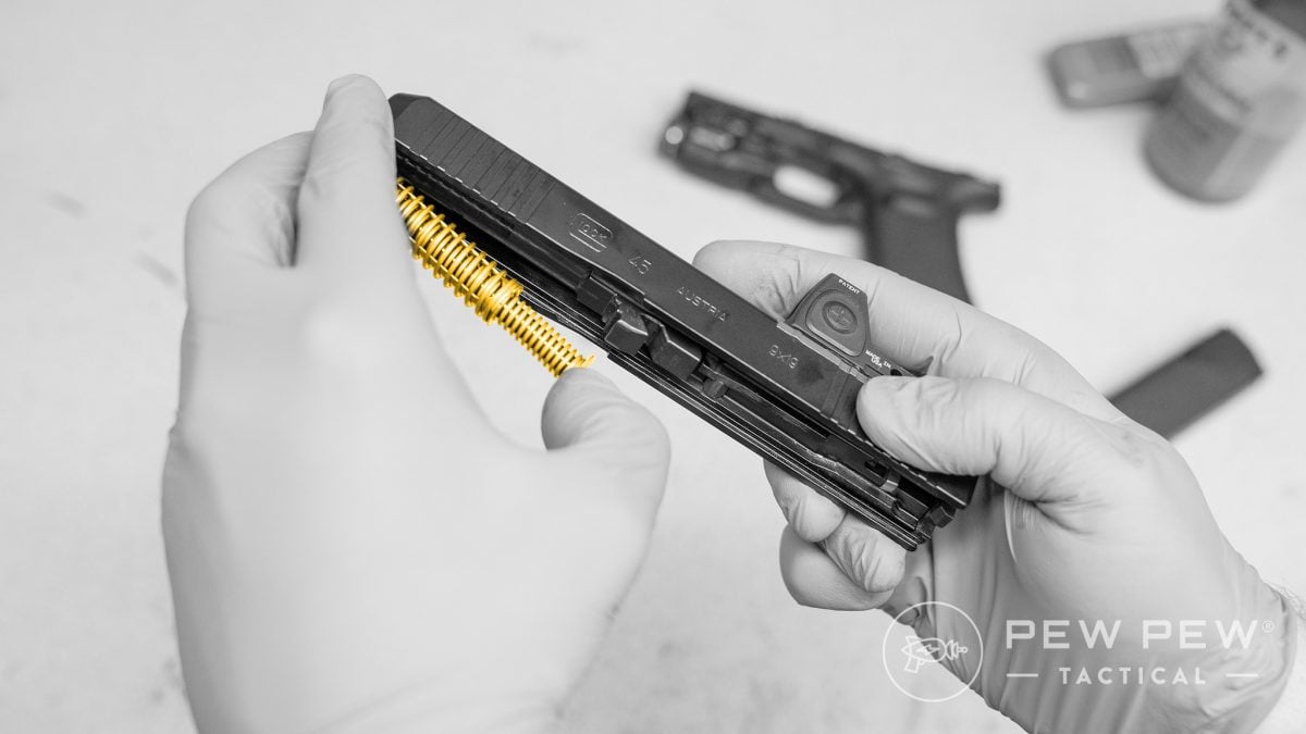 Cleaning Glock 45 Gen5 MOS