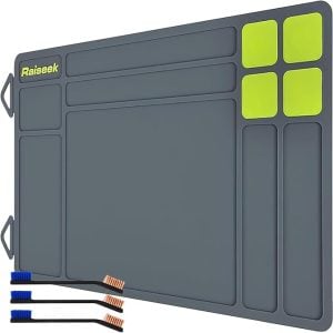 Raiseek anti-slip pistol cleaning mat, rubberized – $16.99 image