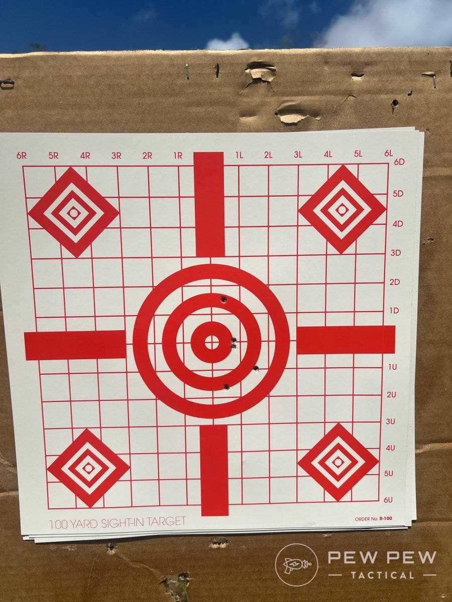 Savage 42 Takedown CCI accuracy