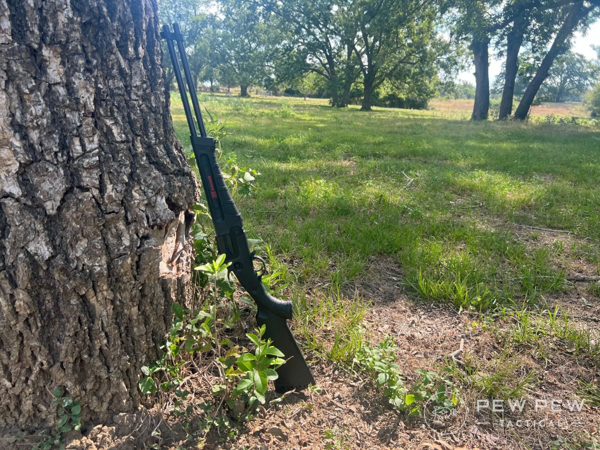 Savage 42 Takedown tree lean